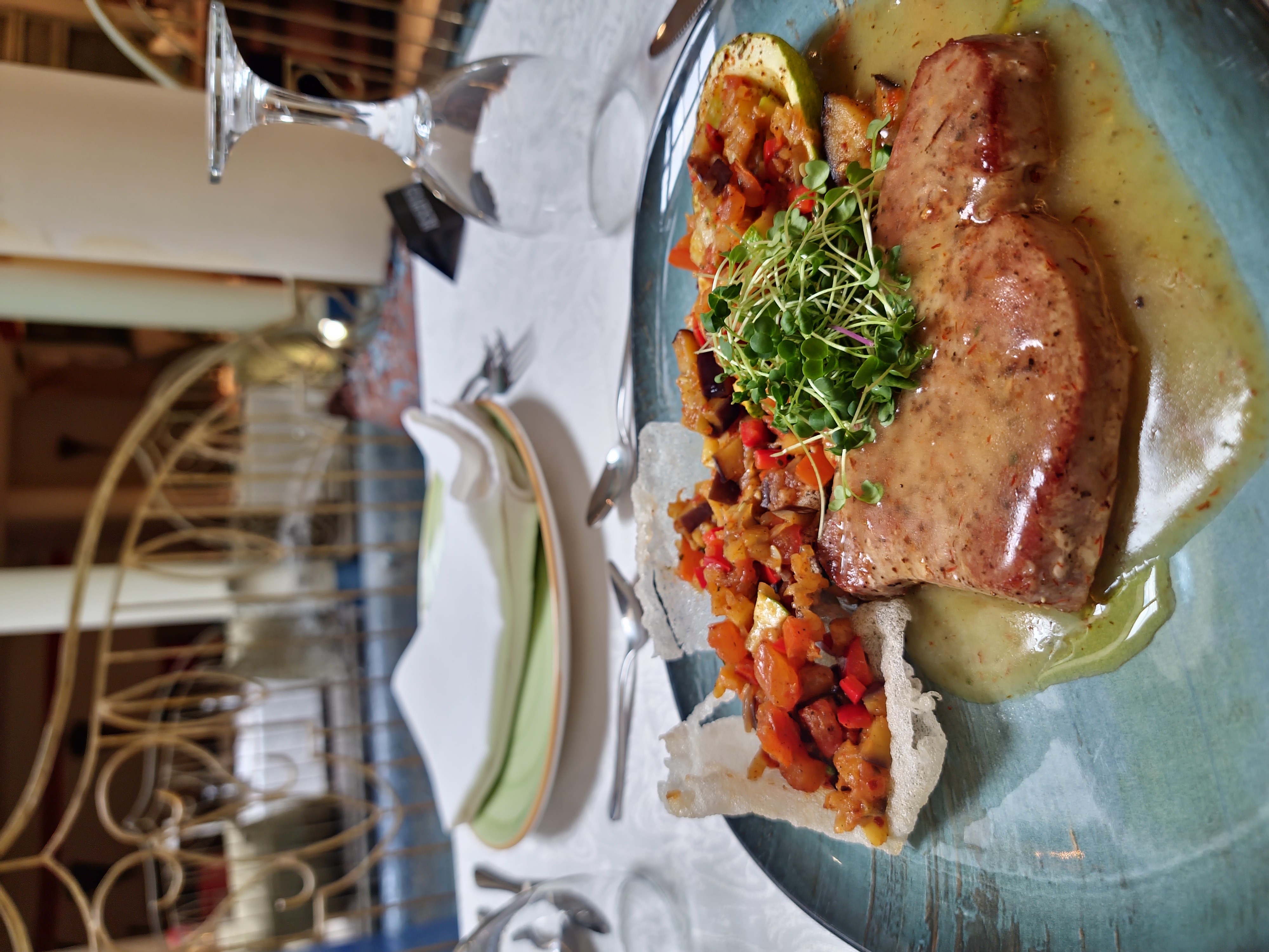 Moroccan Sunset Tuna